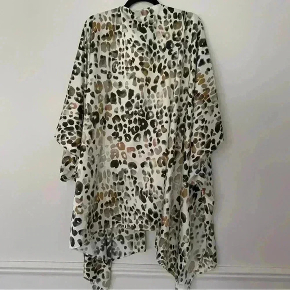 Nordstrom Animal Print Kimono One Size - Picture 5 of 7